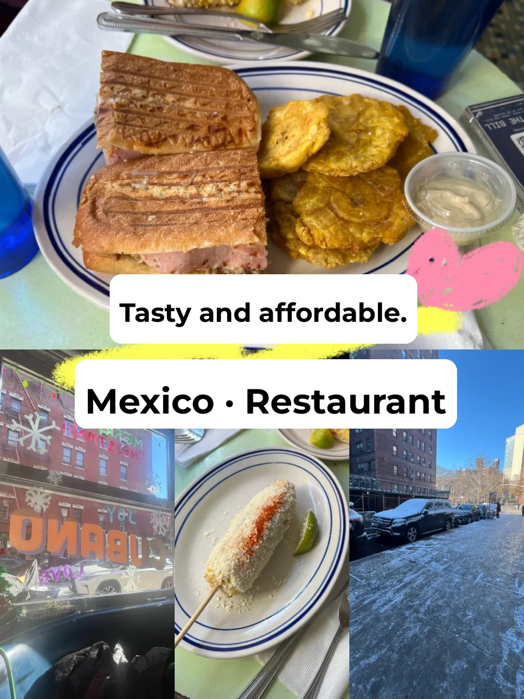 🇺🇸 A Delicious and Affordable Mexican Restaurant Recommendation