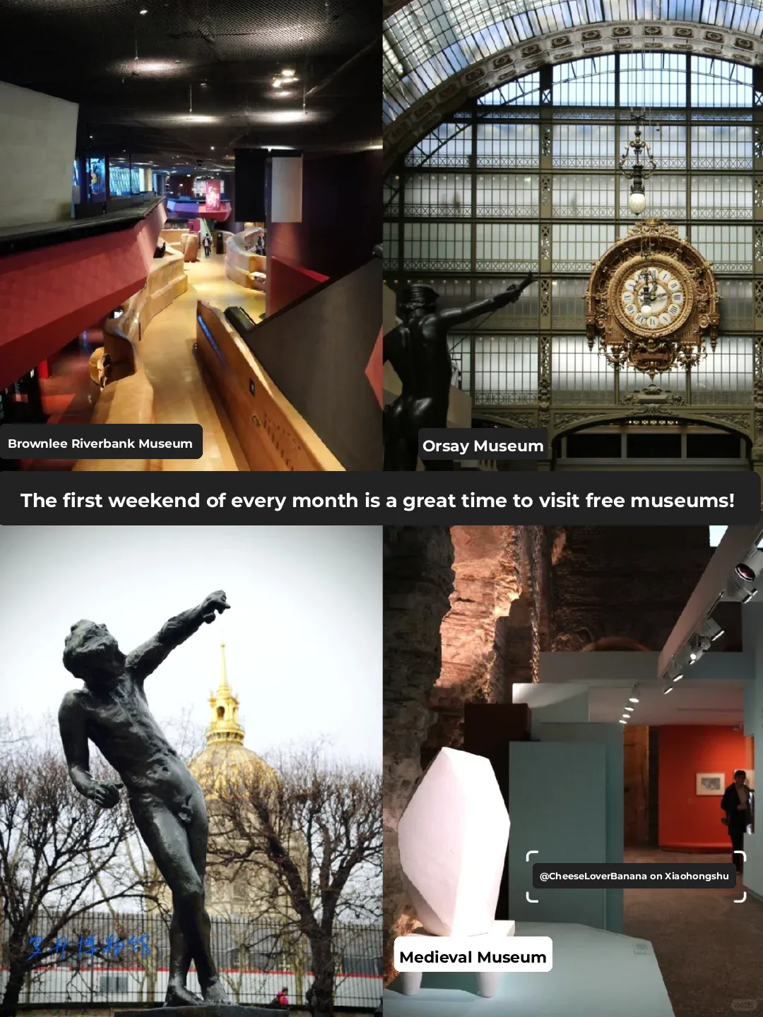 Paris | Must-Visit Free Museums Every First Sunday of the Month! 🎉