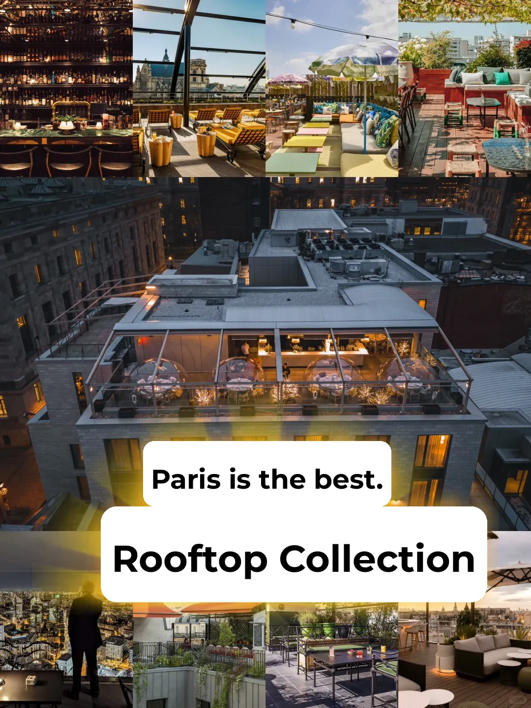 🇫🇷 The Ultimate Guide to Paris's Most Stunning Rooftop Bars. Save It Now!