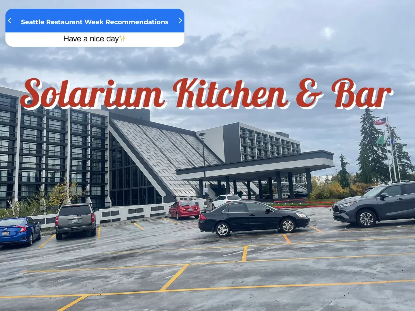 Seattle Restaurant Week Pick: Solarium Kitchen & Bar