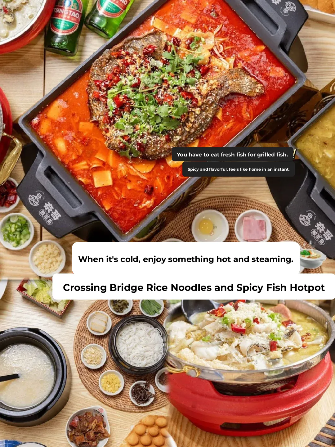 Seattle Eats | Crossing the Bridge Noodles + Pickled Cabbage Fish Combo is Absolutely Mouthwatering!