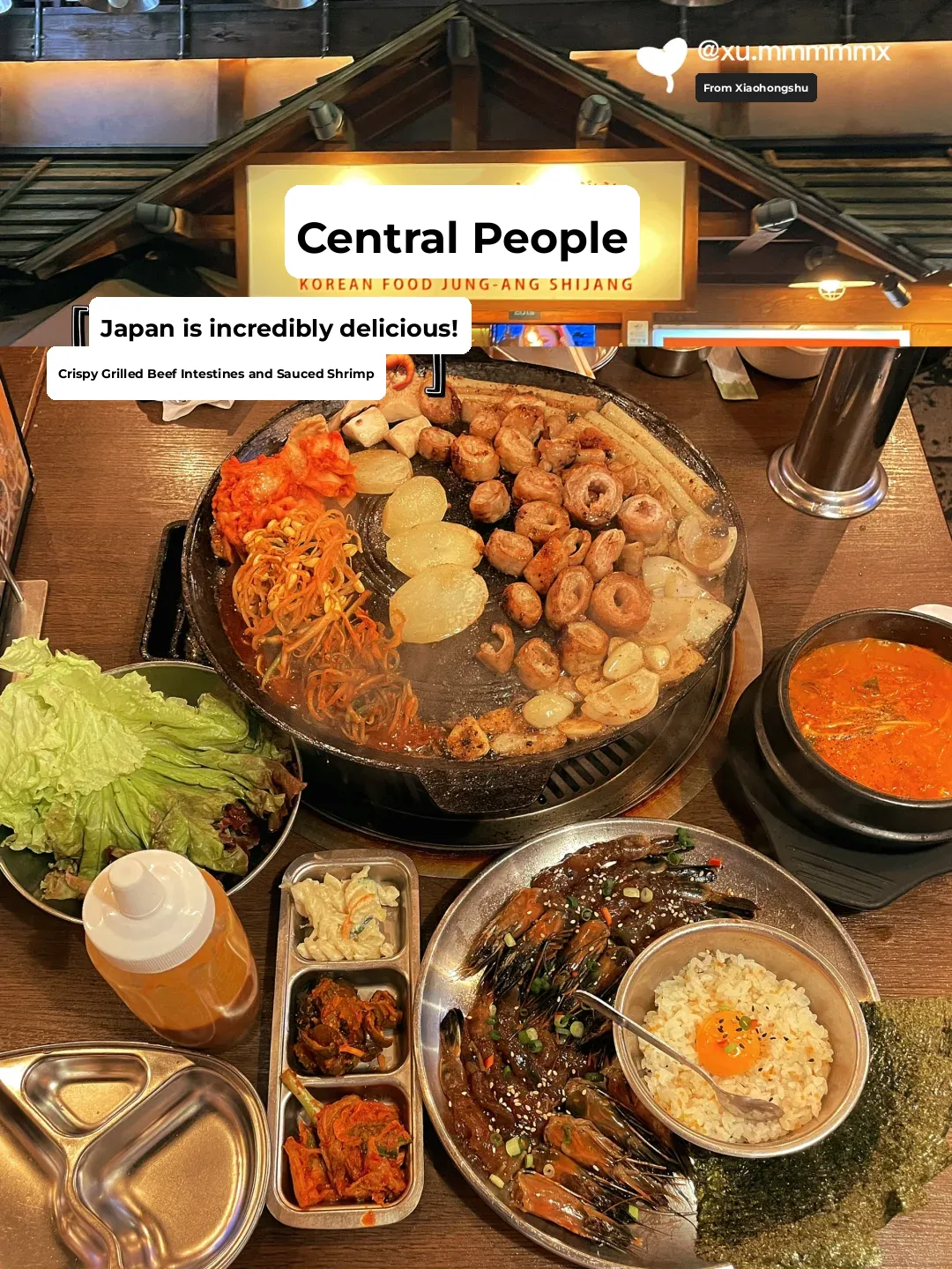 🇯🇵 Japan Shin-Okubo | Super Tasty 🤤 Korean BBQ Beef Intestines & Shrimp