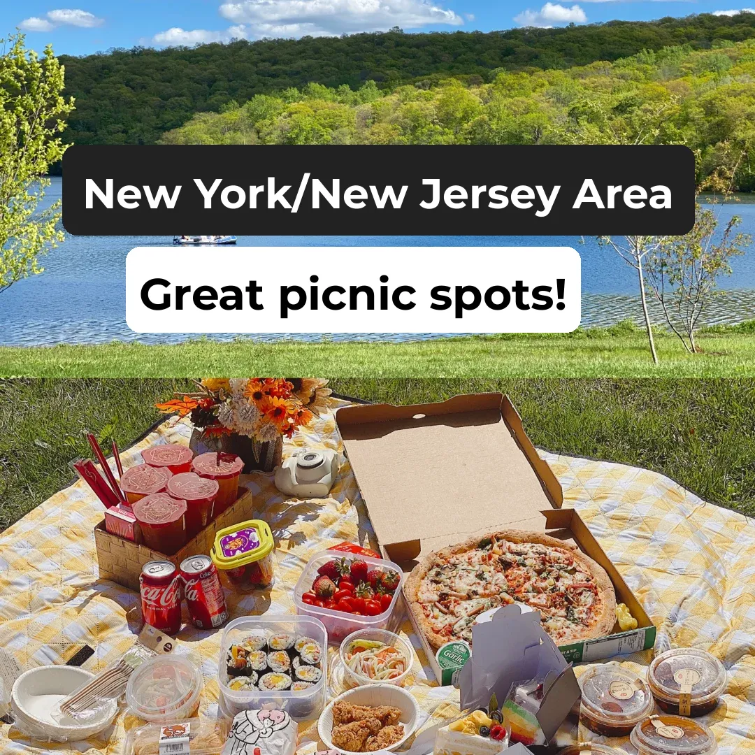 Top Picnic Spots Near NYC & Jersey! ‼️