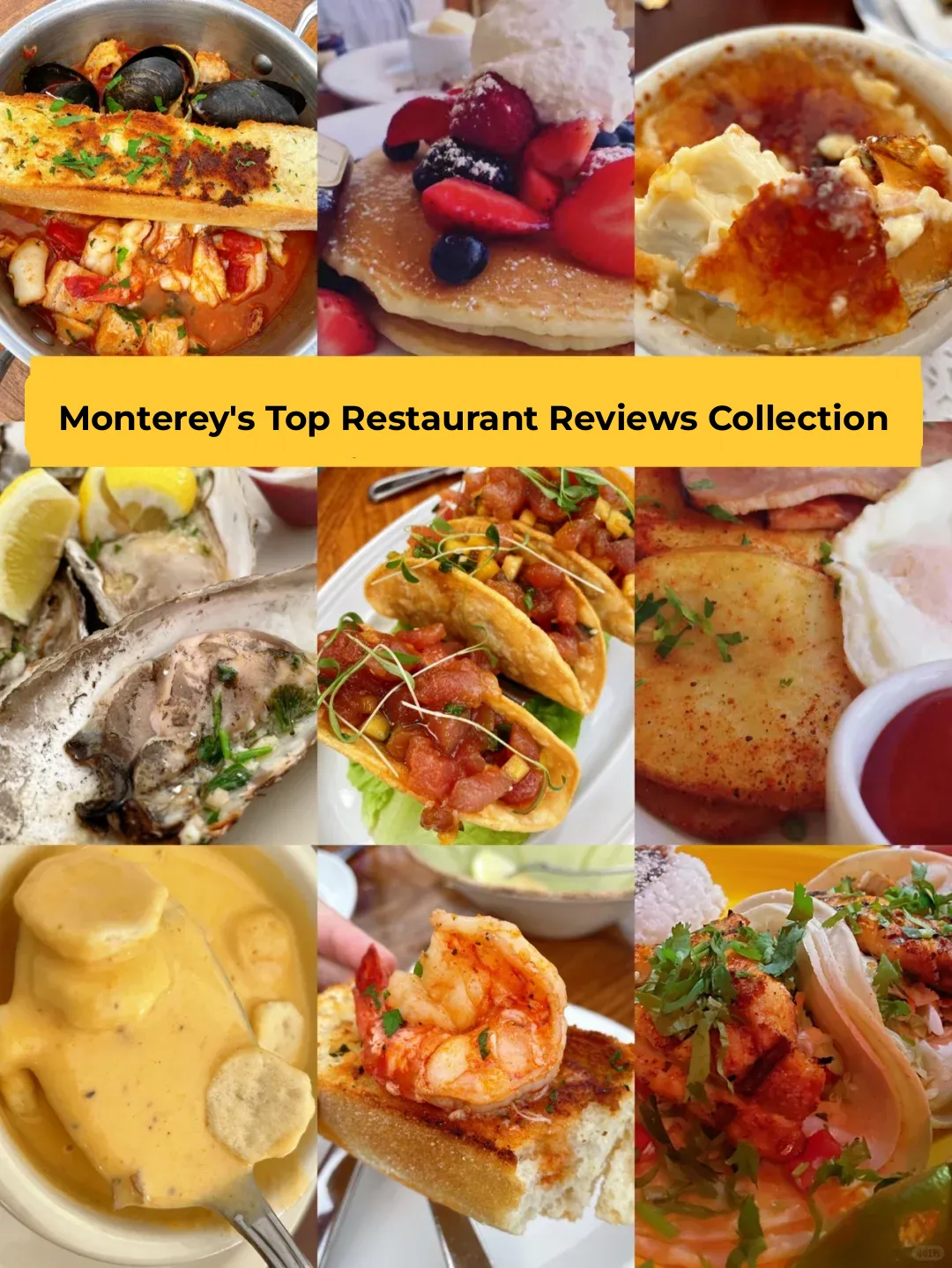 Bay Area Eats | A Comprehensive Restaurant Review After Multiple Visits to Monterey (Part 1)