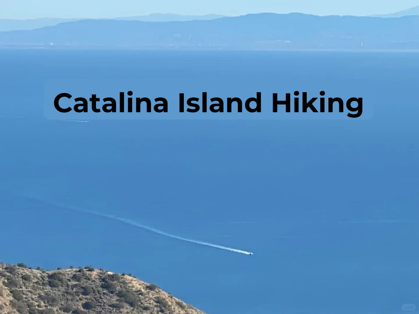Hiking and Camping on Catalina Island ⛺️