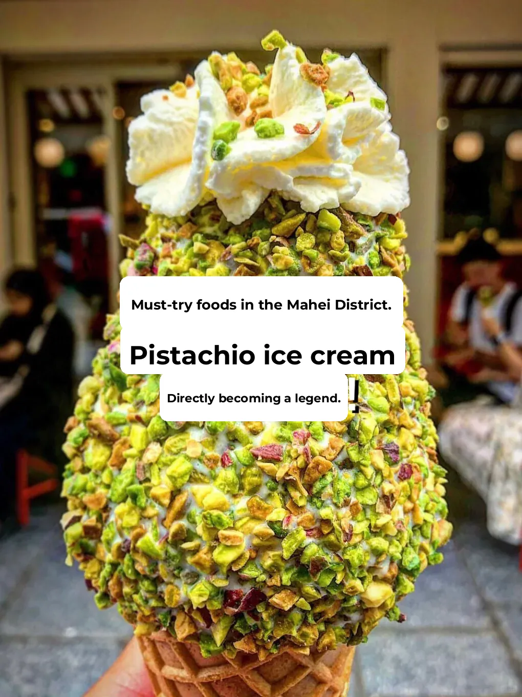 The Ultimate Pistachio Ice Cream in Le Marais! A Must-Try!