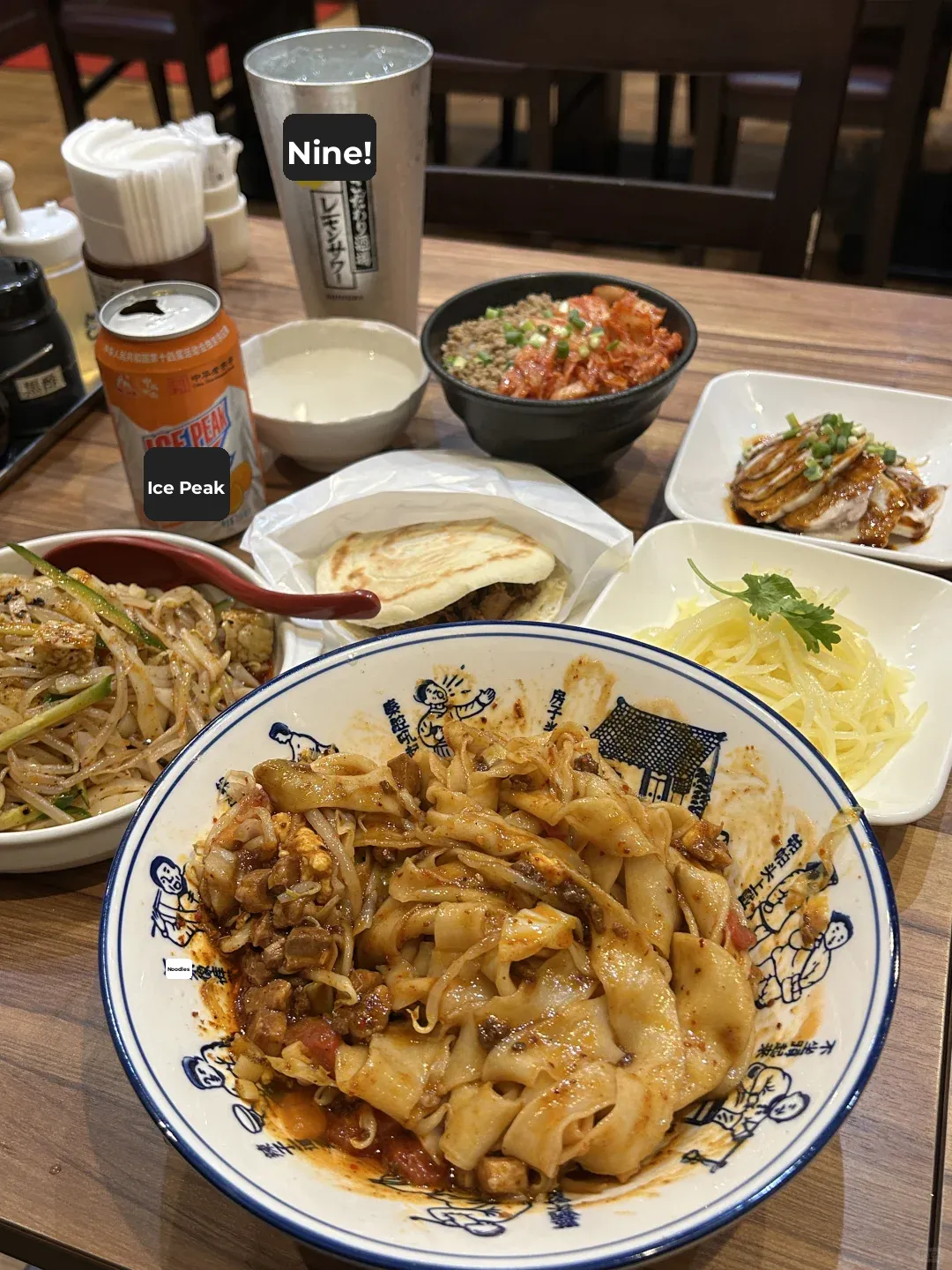 Tokyo's Shaanxi Combo: A Flavor Explosion! | Cold Skin Noodles + Roujiamo + Bingfeng