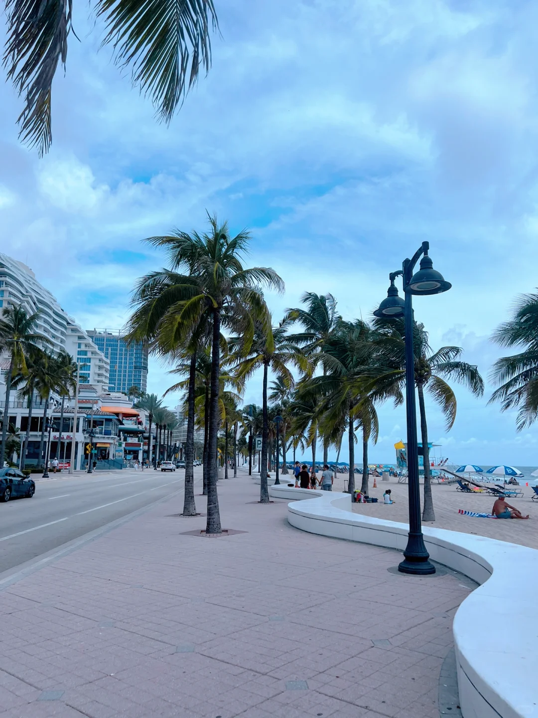 Strolling Along the Beach in Fort Lauderdale, Florida