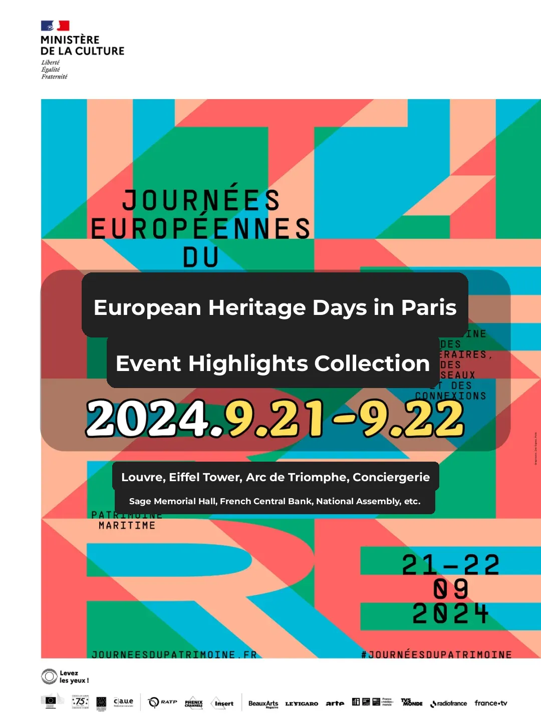 Top Picks for Paris' European Heritage Days Events!